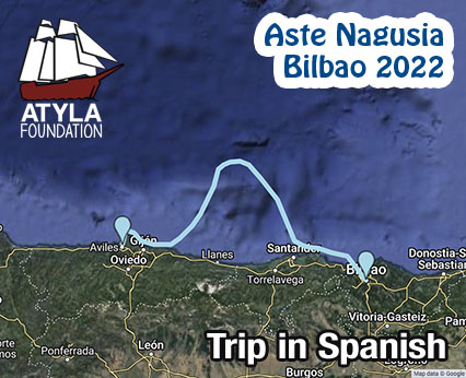 Viaje en Velero, Barco Clásico, Vela, Aventura en el Mar, Vacaciones, Reserva Online, Exclusivo, 2022, España, Fiestas de Bilbao, Aste Nagusia 2022, Semana Grande de Bilbao 2022, Costa del País Vasco, Idioma Español, Mejorar