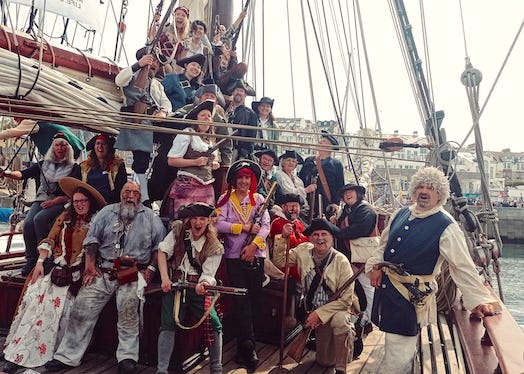 Visit The Ship Atyla In Brixham Pirate Festival 2023 UK 2024 Reservations Charity Concert Costume Groups Signup