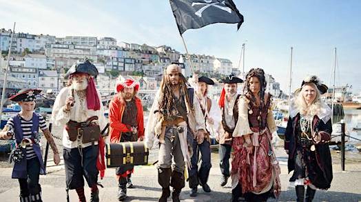 Brixham Pirate Festival, Devon Events, Visit South England, United Kingdom, Pirates Days