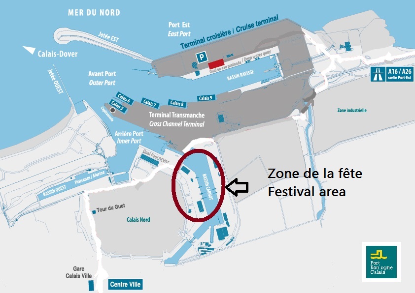 Escale A Calais Plan Acces