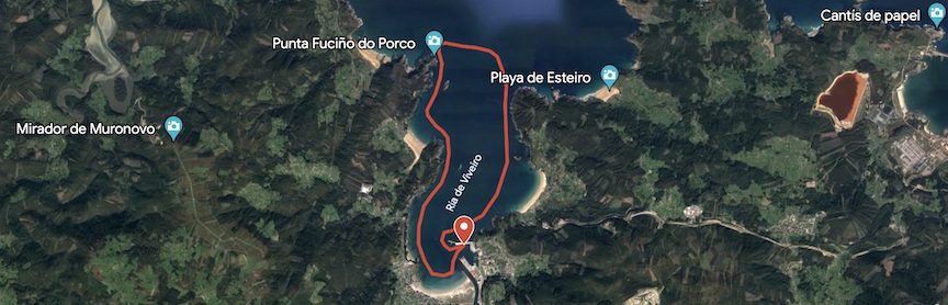Itinerario Excursión Viveiro Celeiro Galicia, Excursión de un día, Ría, Rías, Visita, Entradas