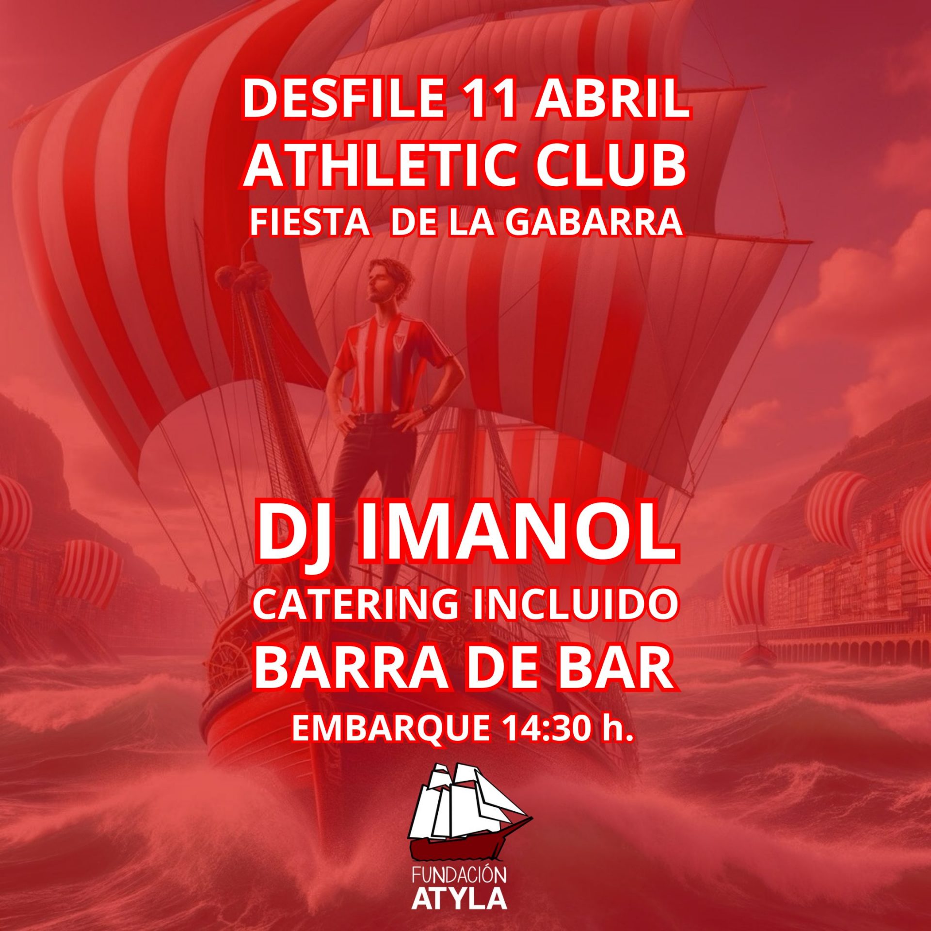 Horario Celebración Athletic Club 2024, 11 De Abril, Actividades, Ticket Apuntarse, Recorrido Ría Bilbao, Barco Histórico Atyla, Viaje