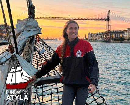 Bego Alday @bedebego Sailing Trip Collaboration Atyla Ship, Bilbao, Portugalete, Vizcaya,